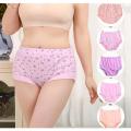 6 Pieces Cotton Comfortable Panty for Women / Panties for Women / Ladies Pantie for Girls / Panties for Middle Age Women.