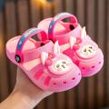 Summer Baby Slippers Girls' Indoor Cute Children's Non-Slip Closed Toe One-Year-Old Infant Sandals Children's Hole Shoes. 