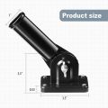 Flag Pole Holder Mounting Bracket Adjustable Flagpole Rod Hitch Bracket Multi-Position Flag Pole Mounting Bracket.