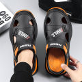New Mens Sandals Mens Clogs Summer Beach Slippers Men Outdoor Casual Slippers Sneakers Water Shoes Male Big Size 45 46. 