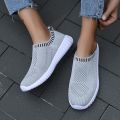 2022 Mesh Sneakers Women Casual Shoes Fashion Sneakers Women Flats Slip on Sock Trainers Ladies Zapatos De Mujer. 