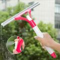 Water spray glass cleaner window cleaner glass scraping tile floor housework cleaning tool (Multi-Color). 