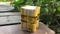Bee & Flower Soap Bar Sandalwood Soap Moisturizing Bath Bar Soap Nourishes Your Skin 4.4 oz(Pack of 4). 