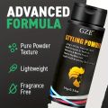 GZE Styling Powder For Boy Matte Dust Hair- Natural Look Mens Powder - Easy to Apply with No Oil or Greasy Residue. 
