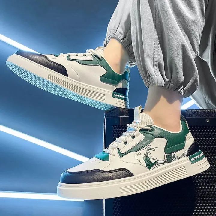 Indispensable-Quality%20And%20Durability-Stylish%20Blue%20And%20Green%20Color%20SUPERAR%20Sports%20Sneakers%20Shoes%20For%20Men-Canvas%20Shoes%20For%20Summer%20M38%20-%20Image%205