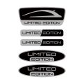 3D Epoxy Resin Sticker For Motorcycle Limited Edition Emblem Logo Decals. 