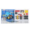 MECHANIX DIY Stem and Steam Education Metal Construction Set (Motors & Gears) for Boys & Girls (Robotix - 0, Multicolour). 