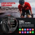 2024 Bluetooth Call Sport Fitness Smartwatch AMOLED Screen Smart Watch Men IP68 Waterproof 700mAh Battery Ultra Long Standby. 