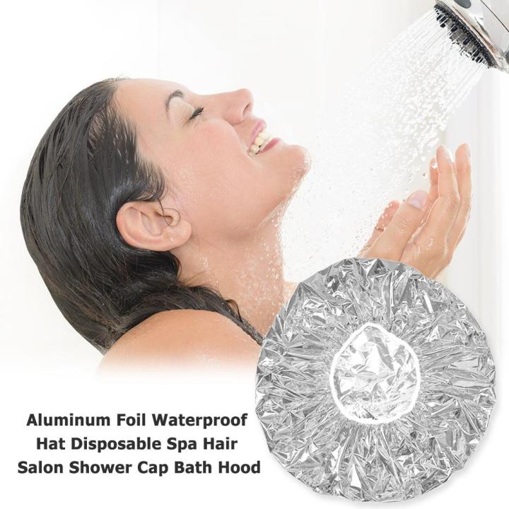 Toiletries%20Beauty%20Salon%20Shower%20Cap%20Thermal%20Insulation%20Aluminum%20Foil%20Cap%20Elastic%20Shower%20Cap%20Female%20Hair%20Salon%20Bathroom%20Hair%20Cap%20-%20Image%205