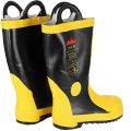 Fire Proof Safety Gum Boot Rubber High Temperature Resistant Waterproof Shoes. 