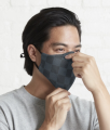 four Layer Face mask for Men and Women Gaming with Adjustable Ear Loop and Digital Print Face mask Graphics Print Anime mask and flower stylish fashion mask - Mask.