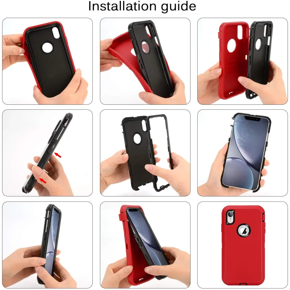 iPhone XR Case, iPhone Xs Max Case, iPhone Xs Case,Heavy Duty