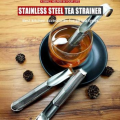 Kitchen Accessories new Tea Strainer Amazing Stainless Steel Infuser Pipe Design Touch Feel Holder Tool Tea Spoon Infuser Filter by Dhaka Shopping zone. 