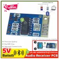Bluetooth Audio Receiver board 5V 2A Bluetooth mp3 lossless decoder board Wireless Pre-Amp Module. 