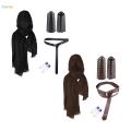 Medieval Knight Costume Vintage for Halloween Black. 