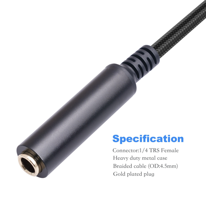 1%20PCS%20XLR%20Male%20To%201/4%20Inch%20Female%20Cable%203%20Pin%20Male%20To%206.35mm%20Socket%20Audio%20Cord%20XLR%20Male%20To%206.35mm%20Microphone%20Audio%20Cable%20-%20Image%204