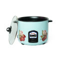 Prestige Apple Duo Electric Rice Cooker 1.8 Liter 700W – Stainless Steel Body with Glass Lid.