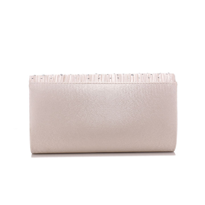 Rhinestones%20Ruched%20Women%20Satin%20Evening%20Bag%20Silver%20Clutch%20Bags%20Chain%20Shoulder%20Glitter%20Elegant%20Handbag%20For%20Wedding%20Bridal%20Purse%20-%20Image%204