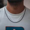 Round Rofe Link Stainless Steel Chain for Men.
