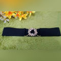 Black Ladies Golden Buckle High quality Adjusted Belt For Woman. 