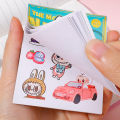 1/3pcs Labubu Sticker Cartoon Cute Diy Suitcase Stationery Box Decorative Sticker Student Stationery.