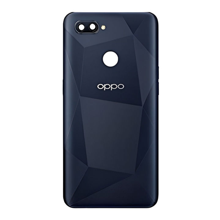 OPPO A12 - ( Plastic ) Casing / Back Shell / Back Panel / Battery Cover / Back Door / Back Replacement Part with Button