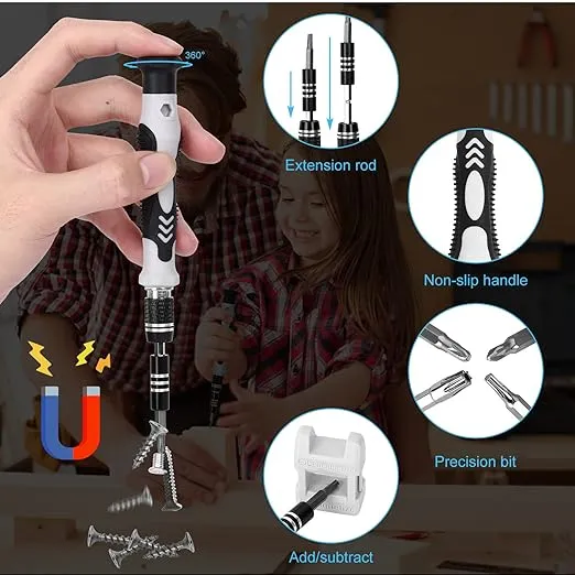 Precision%20Screwdriver%20Set%20with%20precision%20Bits,%20UrbanX%20115pcs%20Magnetic%20Diy%20Driver%20Electronics%20Repair%20Tool%20Kit%20-%20Image%208