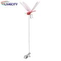 Dragonfly Decoration Clip 3pcs Weather-resistant Dragonfly Clips Strong Grip Anti-slip Outdoor Garden Decoration Kit Fake Dragonfly Clip.