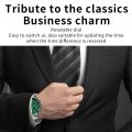 AW12 Smart Watch Stainless Steel Men's Business Watch - #1.
