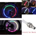 2PCS Bicycle Car LED Neon Tire Wheel Gas Nozzle Valve Glow Stick Light For Bike/Car/Motorbike - Cycle Light.