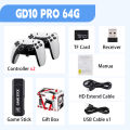 New GD10 PRO Video Game Console 4K HD 2.4G Video Game Player Handheld Video Game Wireless Controller TV Game Stick 20000+Games.