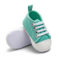 【Nice Day Toy Findings Store】(New) soft sole infant baby casual shoes solid color newborn sneakers indoor toddler flat shoes girls boys first Walker.