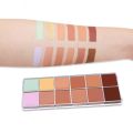 12 Colors Concealer Conceal Correction Foundation Face Contouring Highlighter Pallet Palette 3D Facial Camouflage.