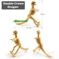 6 pcs x Plastic Dinosaur Skeleton Toy Simulation Mini Dinosaur Model Figure Educational Toys. 