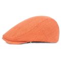 Men Women Cotton linen Berets sombrero hombre outdoor travel solid Gatsby Cap Ivy Hat Driving Flat Cabbie Newsboy Cap.