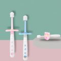 RENJE Newborn Soft Silicone Fresh Breath Teeth Cleaning Tooth Decay Prevention 360 Degree Children Teeth Brush Baby Training Toothbrush Oral Care Tools Kids Toothbrush. 