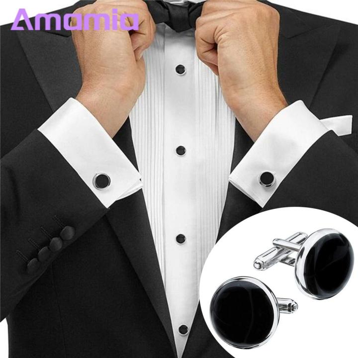 Cufflinks Studs Set 1 Set Men Cufflinks Studs Shirt Business Wedding Banquet Ceremony Situation Wedding Cufflinks Studs