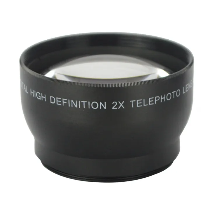58Mm%202X%20Telephoto%20Lens%20Tele%20Converter%20For%20Canon%20Nikon%20Sony%20Pentax%2018-55Mm%20-%20Image%206