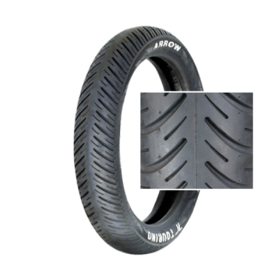 TOURINO - Pattern: ARROW- Tube Type - Bike Tyre