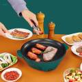 Electric Grill 110V Party Multifunctional Electric Baking Tray Indoor.
