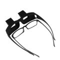 YURERSH Funny Lazy Man Glasses Men Women Children Lying Down TV View HD Comfortable Reading Glass Lenses Refractive Glasses Y21. 