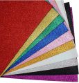 Craft Foam SELF ADHESIVE Glitter Foam Sheets A4 Pack of 10 Assorted. 