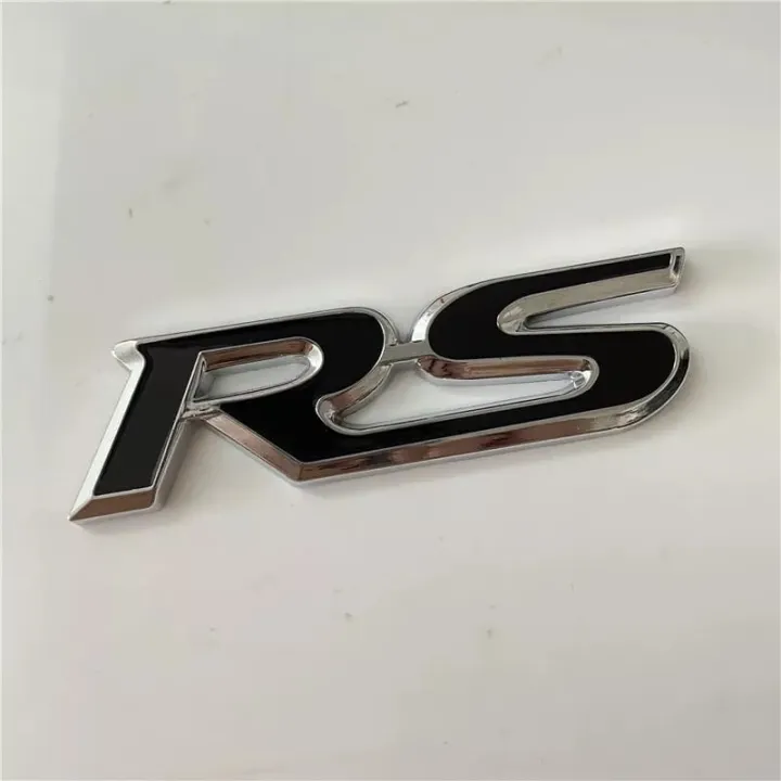 1%20Pcs%203D%20Metal%20RS%20Logo%20car%20emblem%20Rear%20Trunk%20Sticker%20Sport%20version%20modification%20Car%20Styling%20-%20Image%204