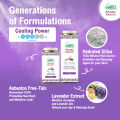 Snake Brand French Lavender Prickly Heat Cooling Powder Relaxing 280g.