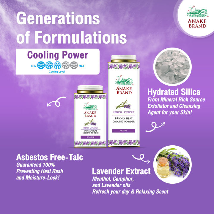 Snake%20Brand%20French%20Lavender%20Prickly%20Heat%20Cooling%20Powder%20Relaxing%20280g%20-%20Image%202