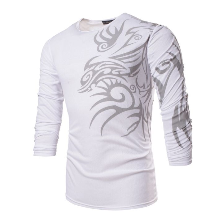 New%20Fashion%20Chinese%20Element%20Totems%20Print%20T-Shirt%20Men's%20Casual%20Slim%20Fit%20Stylish%20T%20Shirt%20long%20Sleeve%20o-neck%20Tops%20TX71%20C%20-%20Image%203