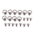 10Pcs Zinc Alloy Bag Zipper Transform Buckles Accessories DIY Handbag Repair Replace Chain Buckle Adjust Parts Hardware Cherry Super Store. 