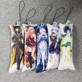 15 style Genshin Impact Keychain Double Sided Kamisato Ayaka Key Chain Mini Pendant Dakimakura Keychain Hanging Ornament. 