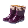 Rain Boots Women's Waterproof Boots Mid-Calf Rain Boots Women's Kitchen Car Wash Non-Slip Work Rubber Shoes Women's Soft Bottom Waterproof Shoes. 