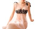 Women's Sleeping Nightgown Peach 1.